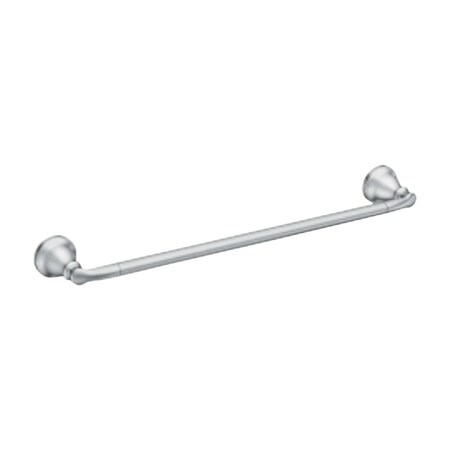 Moen Moen Hilliard Brushed Nickel Towel Bar 24 in. L Metal MY2724BN